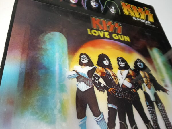 KISS 3D Poster Love Gun - Image 3