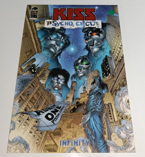 KISS Comic Infinity Psycho Circus #8 (Germany)