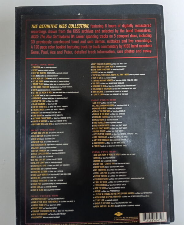 KISS The Definitive Collection Box Set - Book version - Image 4