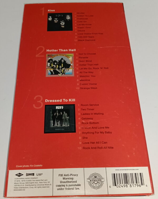 KISS CD Chronicles (long box) - Image 3