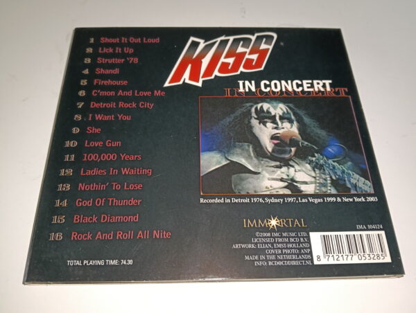 KISS CD In Concert (Netherlands) - Image 4