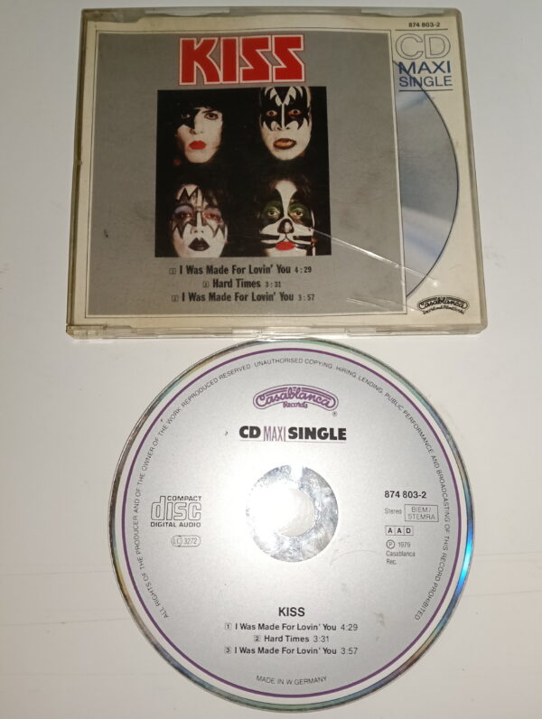 KISS CD Maxi Single I Was Made For Lovin' You (Germany)