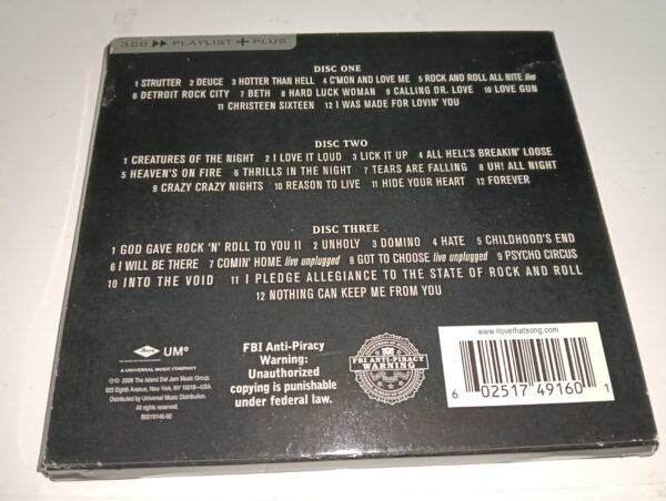 KISS CD Playlist Plus (USA) - Image 2