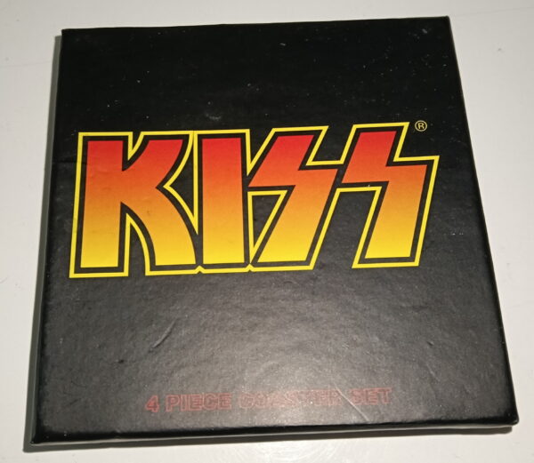 KISS 4 Piece Coaster Set - Image 2