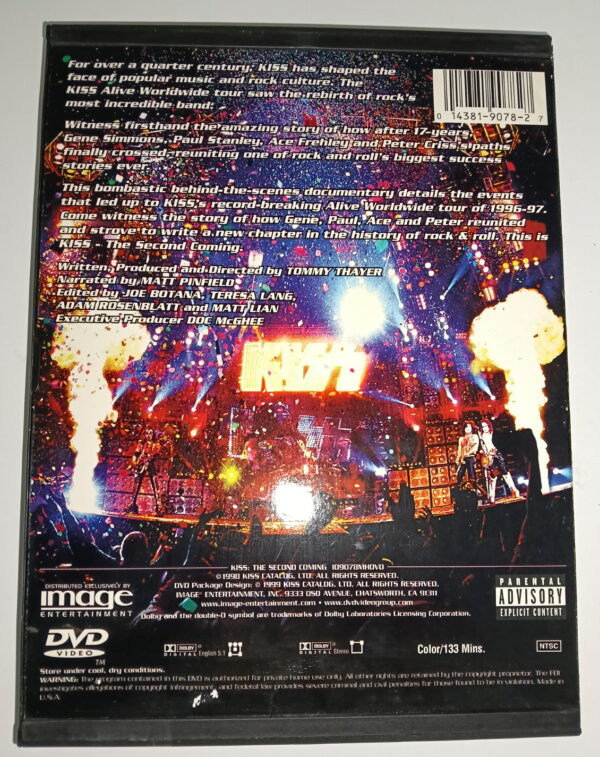 KISS DVD The Second Coming (USA) - Image 3