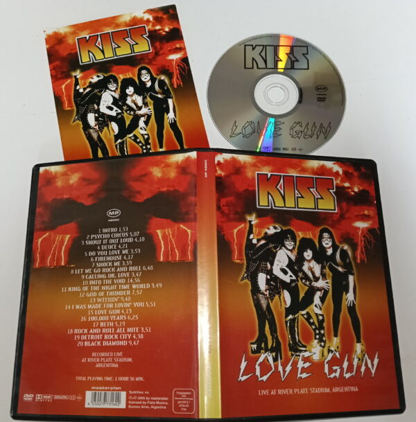 KISS DVD Love Gun (Germany)