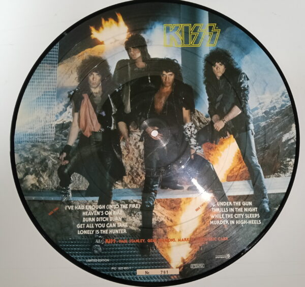 KISS LP Picture Disc Animalize (Holland) - Image 2