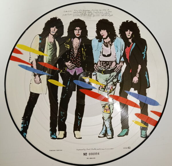 KISS LP Picture Disc Asylum (Holland) - Image 2