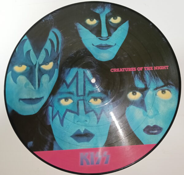 KISS LP Picture Disc Creatures Of The Night (Holland)