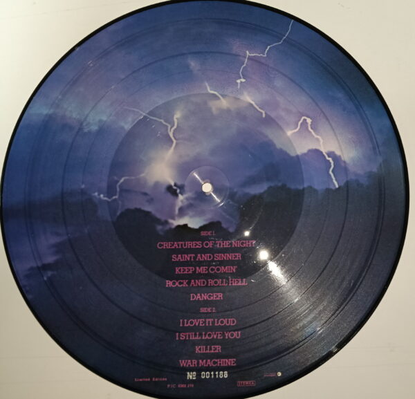 KISS LP Picture Disc Creatures Of The Night (Holland) - Image 2