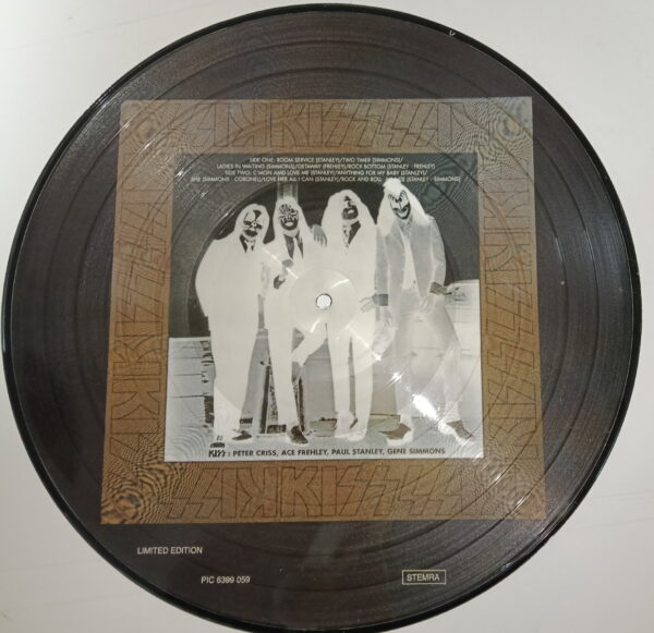 KISS LP Picture Disc Dressed To Kill (Holland) - Image 2