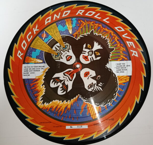 KISS LP Picture Disc Rock And Roll Over (Holland) - Image 2