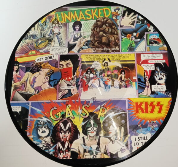 KISS LP Picture Disc Unmasked (Holland)