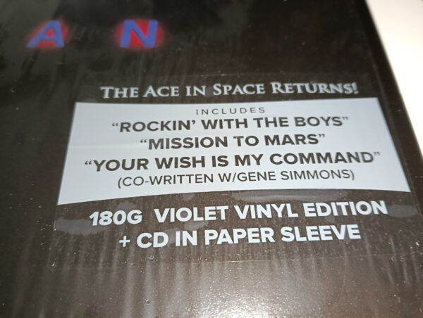 KISS LP Ace Frehley Spaceman (EU) violet vinyl - Image 4