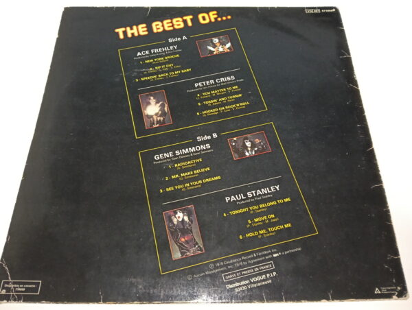 KISS LP The Best Of... (Solo Albums) France - Image 2