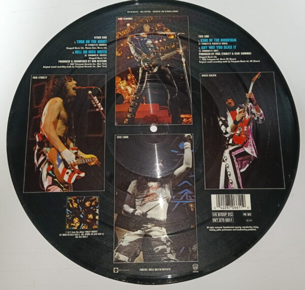 KISS Picture Disc 12" Turn On The Night (UK) - Image 2