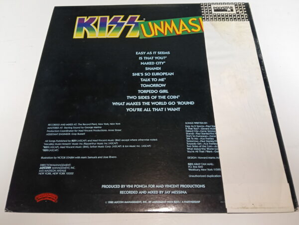 KISS LP Unmasked (Japan) - Image 3