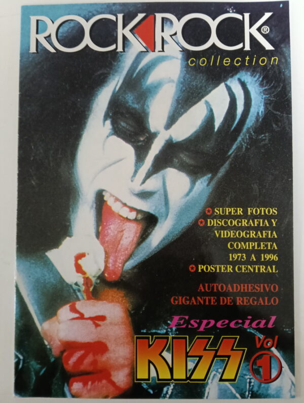 KISS Magazine Kiss Special Rock Rock Collection (Chile)