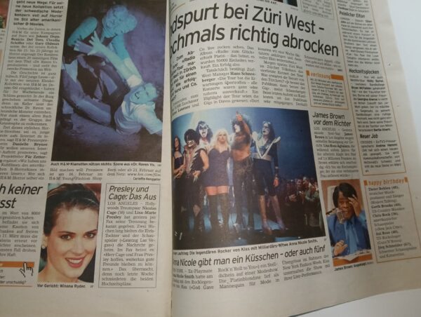 KISS Newspaper 20 minuten week (2002) Switzerland - Image 3