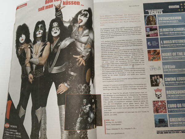 KISS Newspaper AusBlick (Switzerland) 2008 - Image 2