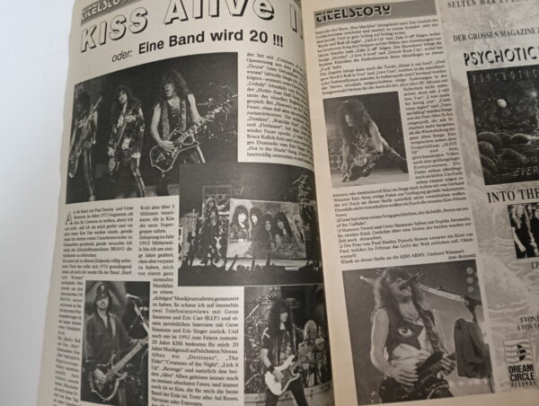 KISS Magazine Rock City (Germany) 1993 - Image 2