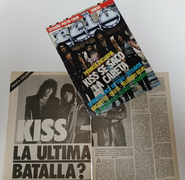 KISS Cover & Pages: PELO (Argentina) 1983