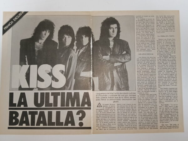 KISS Cover & Pages: PELO (Argentina) 1983 - Image 3