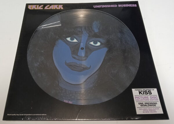 KISS LP Picture Disc Eric Carr Unfinished Business