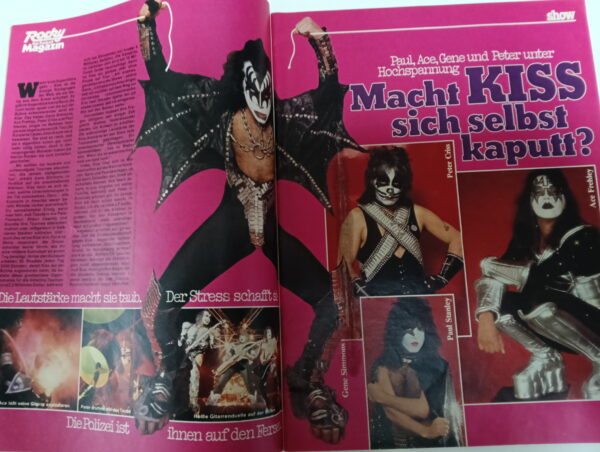 KISS Magazine ROCKY (Germany) 1979 - Image 2