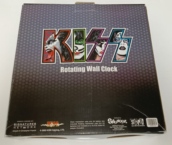 KISS Rotating Wall Clock - Image 4