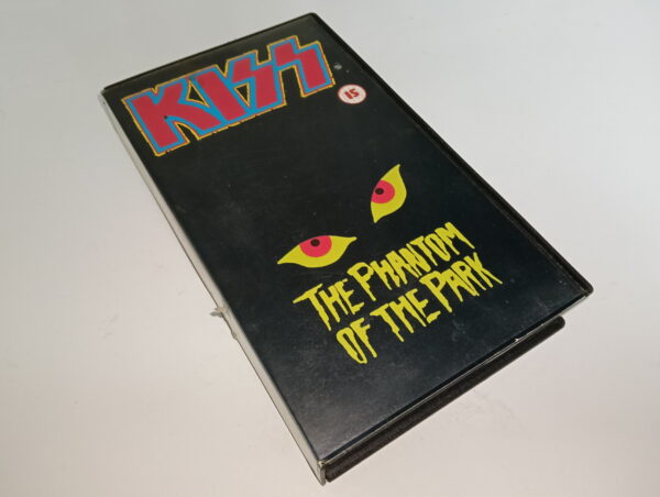 KISS VHS Video The Phantom Of The Park (UK)