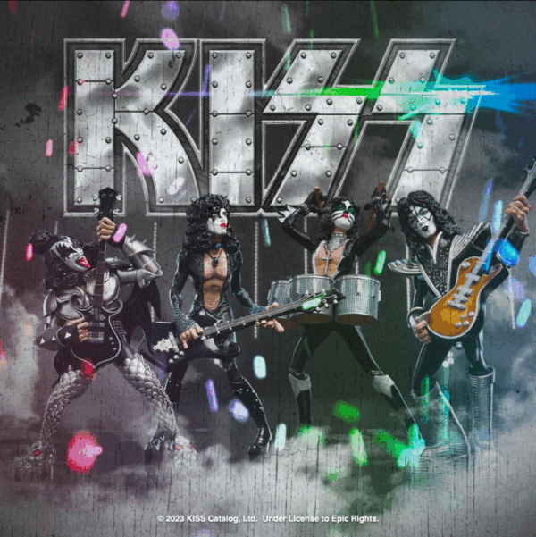 KISS Mini Epics Figures (Set of 4)