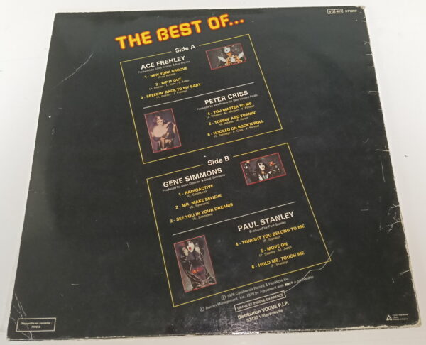 KISS LP The Best Of... (Solo Albums) France - Image 2