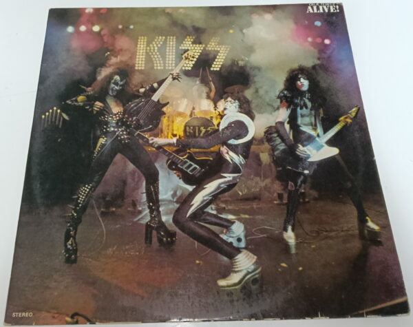 KISS LP Alive! (France) rare inner-sleeve - Image 3