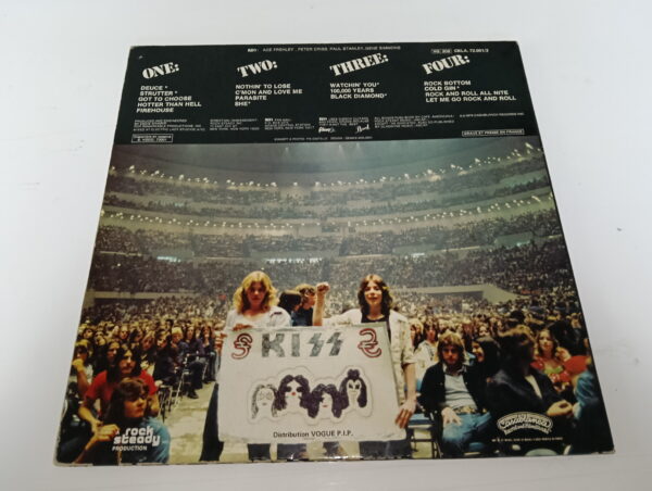 KISS LP Alive! (France) rare inner-sleeve - Image 4