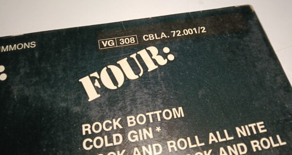 KISS LP Alive! (France) rare inner-sleeve - Image 5