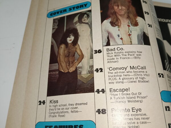 KISS Magazine Circus (USA) 1975 - Image 5