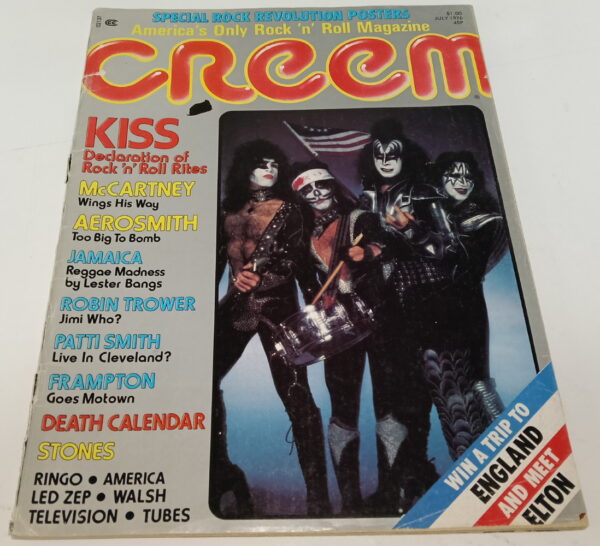 KISS Magazine Creem (USA) 1976