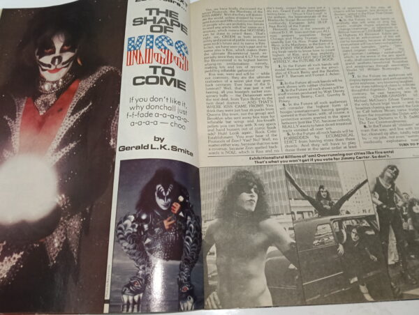 KISS Magazine Creem (USA) 1976 - Image 2