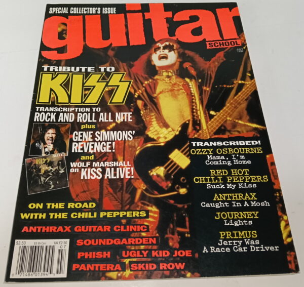 KISS Magazine A Tribute To Kiss (Guitar School)