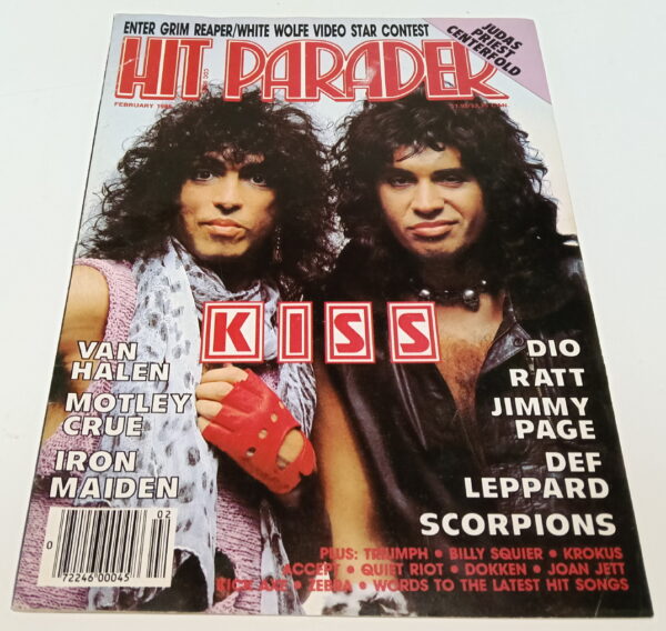 KISS Magazine Hit Parader (USA) 1985