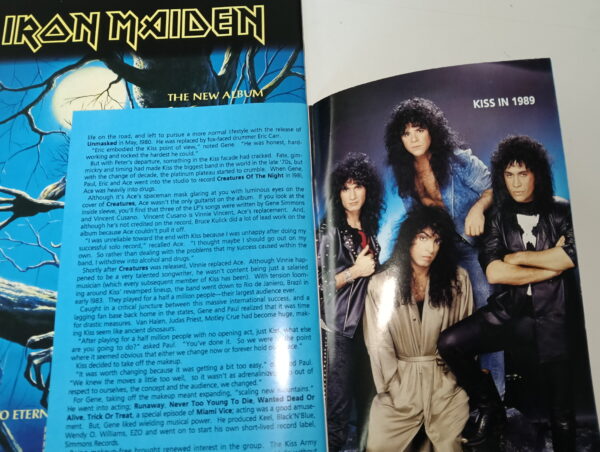 KISS Magazine Hit Parader (USA) 1992 with Kiss mini special - Image 8