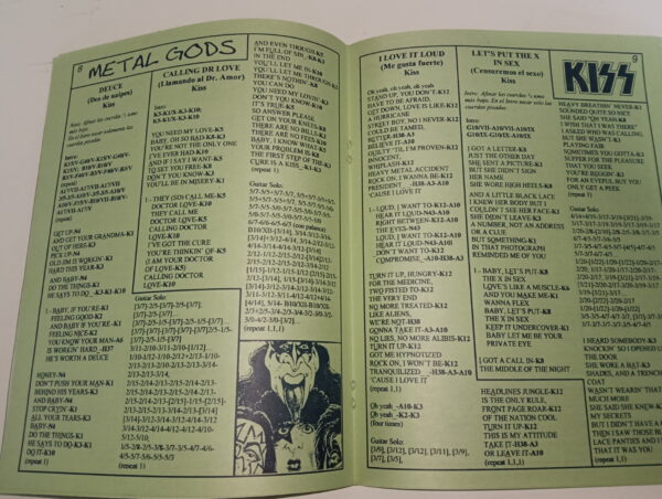 KISS Magazine / Lyrics String Along Guitarra (Peru) - Image 5