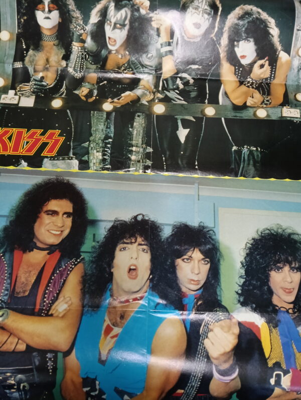 KISS Magazine Metal Hammer (Germany) #5/1984 with poster - Image 3