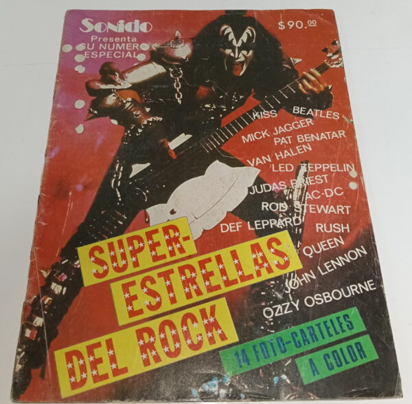 KISS Magazine Sonido (Mexico) 1983