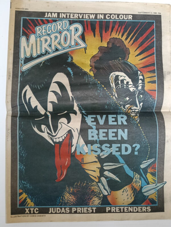 KISS Magazine Record Mirror (UK) 1980