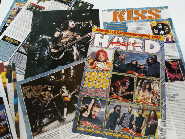 KISS Cover & Pages: Hard Rock (France) 1996