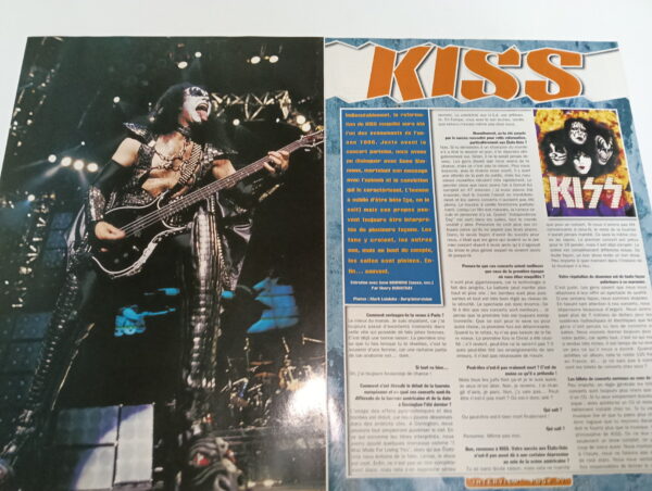 KISS Cover & Pages: Hard Rock (France) 1996 - Image 2