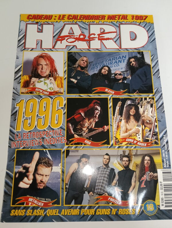 KISS Cover & Pages: Hard Rock (France) 1996 - Image 5