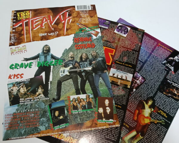 KISS Cover & Pages: Heavy, oder was…? (Germany) 1996